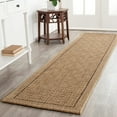 thumbnail image 1 of SAFAVIEH Palm Beach Collection 2' x 8' Natural PAB359A Sisal Runner Rug, 1 of 2