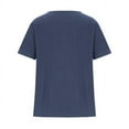 thumbnail image 4 of Birdeem T-Shirt Ample Décontracté d'Été pour Femme à Col Rond, Manches Courtes, à Imprimé Floral, 4 of 12