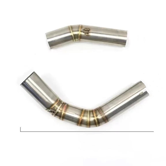 Motorcycle Exhaust Muffle Middle Link Pipe Middle Section Of Exhaust System For Yamaha YZF-R1 R1 2004-2019