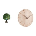 thumbnail image 1 of Figura de escritorio,Estatua de pavo real en estante,escritorio,decoración del hogar,Figuras decorativas creativas para la oficina y el hogar,Reloj de pared redondo,Reloj de pared de madera, 1 of 8