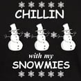 thumbnail image 3 of CafePress - CHILLIN WITH MY SNOWMIES T Shirt - Men's Classic Graphic Cotton T-Shirt, 3 of 4