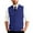 BB02_Royal Blue, variant on Resicozy Men's Knit Sweater Vest Solid Color V Neck Button Down Sleeveless Cardigan Vest Pink L