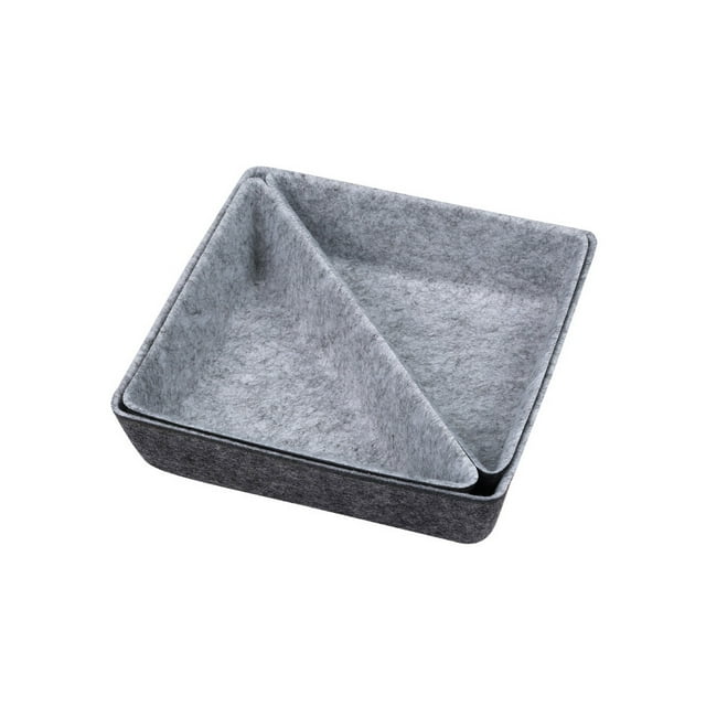 Billuyoard Home Hotel Fieltro Llaves Cintas Caja de almacenamiento de teléfono Bolígrafos de Mandos a distancia Organizador de cosméticos Type2 NO2