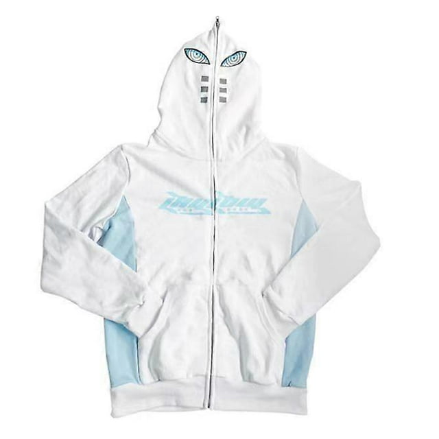 Sudadera con capucha Y2K con cremallera completa, estampado gráfico de hip hop, ropa de calle Harajuku gótica, chaquetas de invierno de gran tamaño para hombre, abrigo, ropa