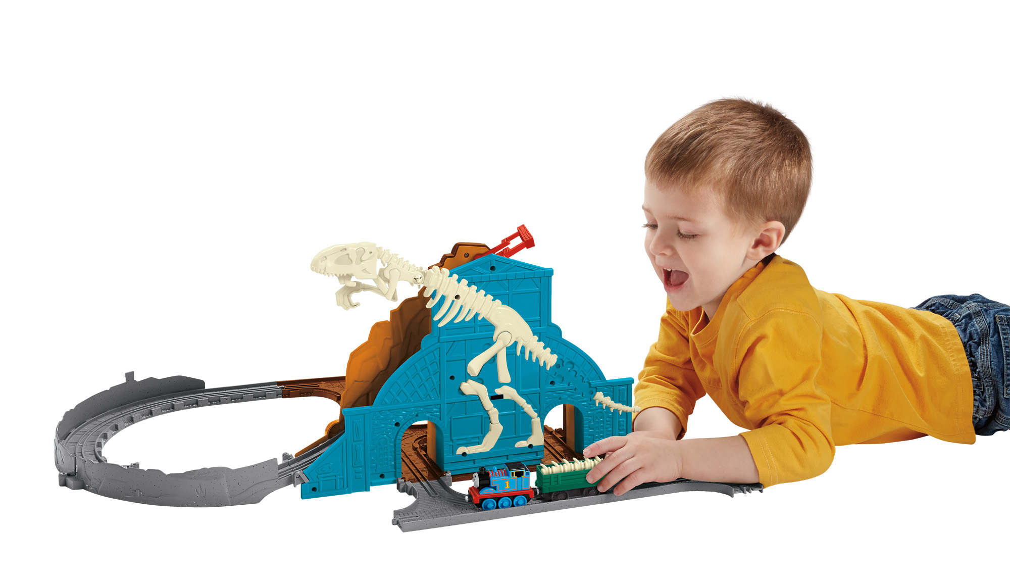 Thomas & Friends Take-n-Play Roaring Dino Run - image 4 of 14