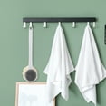 thumbnail image 5 of Unique Bargains 1pc Long Handle Double Sided Bath Brush Back Scrubber White, Gray, 5 of 6