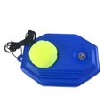 thumbnail image 1 of Durable High-Density PE Base Tennis Trainer with Elastic Rubber Rope & Woolen Cloth/Natural Rubber Liner Ball (1.35m Bounce) - Stable, Lightweight Single-Player Practice Tool for Beginners to Improve, 1 of 6