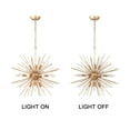 thumbnail image 4 of The Lighting Store Valeria 12-light Shiny Bronze Sputnik Sphere Chandelier, 4 of 5