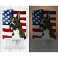 thumbnail image 2 of Carolines Treasures SS4035CNL USA American Flag with Boxer Ceramic Night Light 6x4x3" multicolor, 2 of 2