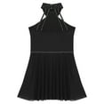 thumbnail image 6 of Eandarui Lyrical Dance Dress for Girls Figure Skating Outfit Jazz Latin Dance Performance Costume Black 8, 6 of 6