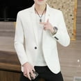 thumbnail image 4 of 2024 High Quality Stylish and Handsome Korean Men‘s Jacket Casual Suit Single Korean Men‘s Suit Plankton Handsome Coat  M-3XL, 4 of 6
