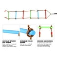 thumbnail image 4 of RedSwing 6.6 Ft Rope Ladder for Kids, Climbing Ladder with 1 Strap, Great for Swing Set, Outdoor, Tree House, Playground, Ninja Slackline, 4 of 7