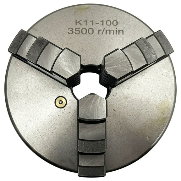 4-inch Three-jaw Self-centering Chuck K11-100 for Metal Lathe