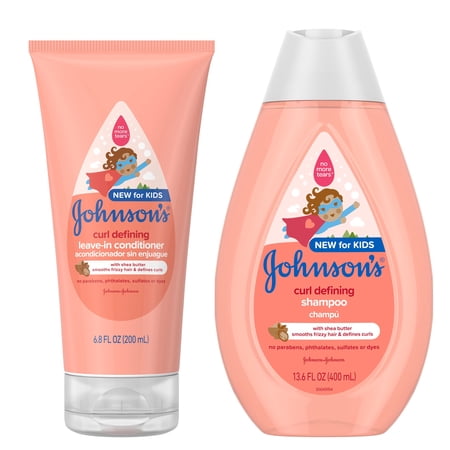 Johnson S Curl Defining Kids Hair Care Bundle Walmart Com