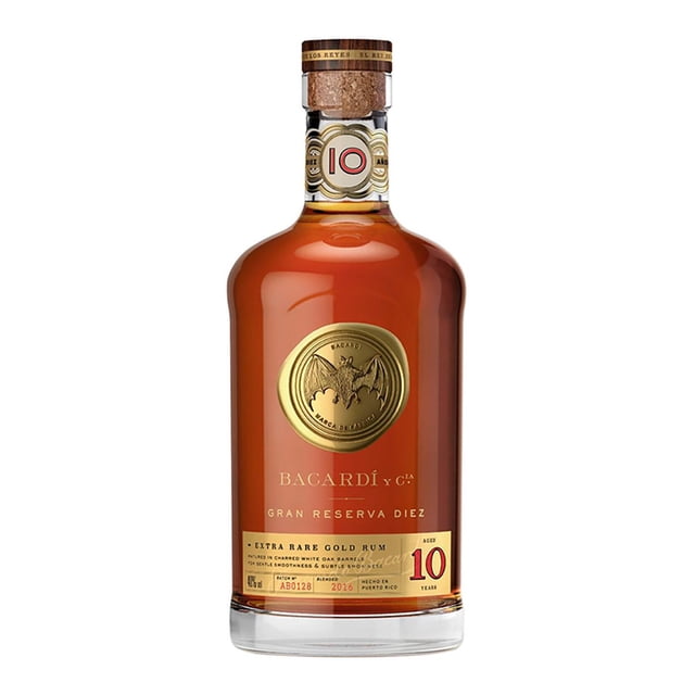 Pack de 12 Ron Bacardí 10 Años Gran Reserva 750 ml Bacardí