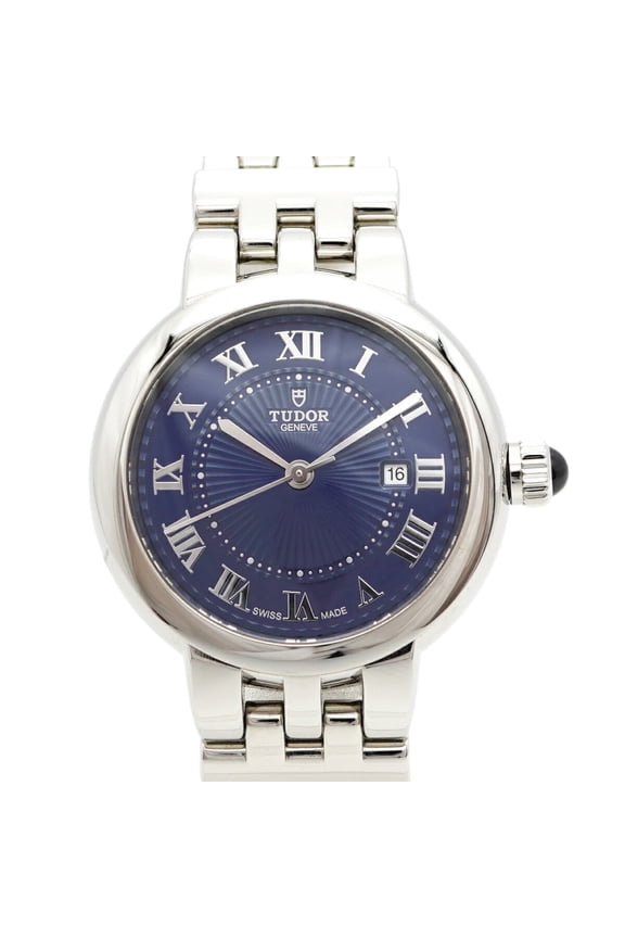 Pre-Owned Tudor Ranger 35500 Blue Dial Women's Watch (Good)