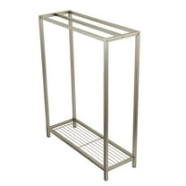 Kingston Brass SCC8358 Edenscape Freestanding Towel Rack, Brushed Nickel