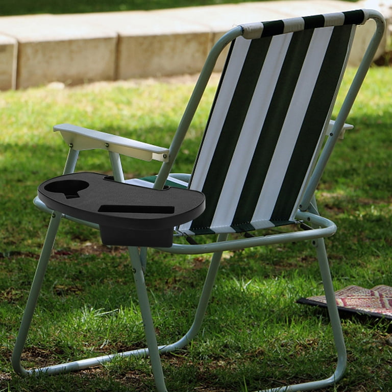 Pcs Drink Clip Holder For Beach Chair Portable Beverage Tray