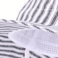 thumbnail image 7 of Summer Sunscreen Fisherman Hat Cute Stripe for Boys Girls Hat for Breathable Lightweight Sun Protection Foldable Portable Cap, 7 of 7