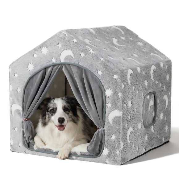 Casa para perro de interior Pelemee Night-Luminous Star Tent 74 cm