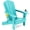 Aruba, variant on SERWALL Outdoor Adirondack Chair Set of 2 with Cup Holders,Foldable,Gray