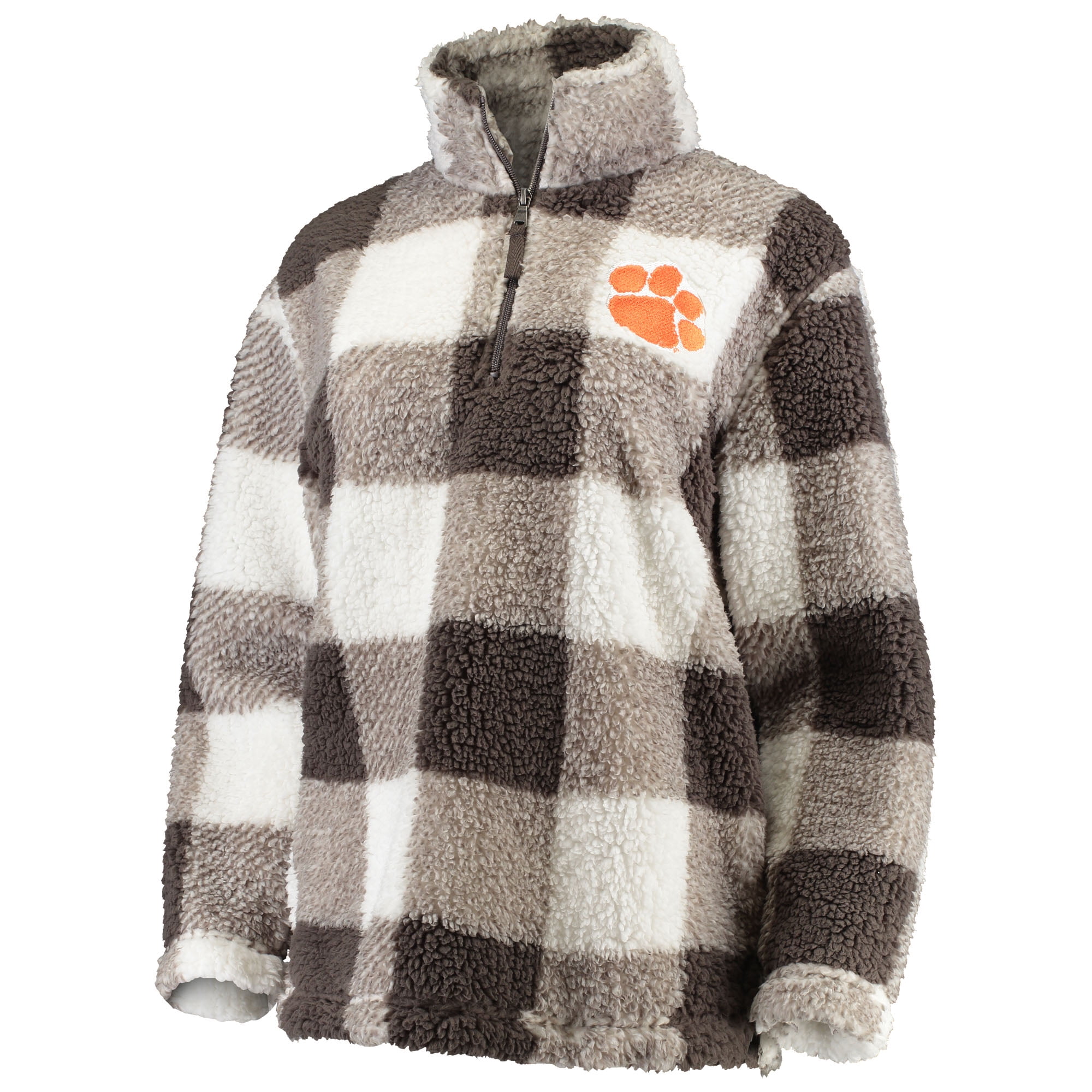 clemson sherpa pullover