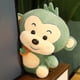 thumbnail image 4 of Shxx Monkey Plush Toy Cute Animal Elastic Doll Soft Toddler Sleeping Company Car Home B926-383, 4 of 5
