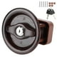 thumbnail image 2 of Cerradura RV, Cerradura Para Puerta De Baño Con 2 Llaves Para Caravana, Autocaravana, Yate, Remolque, Accesorios Para Coche, 2 of 7