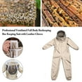 thumbnail image 3 of Ropa de apicultor, traje de apicultura, traje de apicultor suave y transpirable, traje de abeja multifuncional VoborMX herramienta, 3 of 8