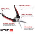 thumbnail image 2 of Tijeras de poda Kimura 20 cm Pro con hojas de acero alto carbono, 2 of 7