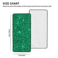 thumbnail image 2 of Bath Towels, Emerald Glitter Sparkles Highly Absorbent Towels for Bathroom - Quick Drying Microfiber Bath Sheet Turkish Bath Towel for Bathroom Hotel Sport Yoga SPA Gym, 2 of 8
