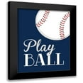 thumbnail image 1 of Robinson, Tamara 20x24 Black Modern Framed Museum Art Print Titled - Play Ball, 1 of 5