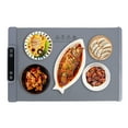 thumbnail image 1 of Food Warming Mat, Foldable Food Warming Mat 60 to 100 Silicone Electric Warming Tray Roll Up Food Warmer Touch Control with 3 Temperature Levels for Parties Gatherings Everyday, 1 of 7