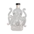 thumbnail image 3 of Decantador de whisky con forma de pulpo, botella de vino, vidrio, vacío, único, 320 ml, decorativo, transparente, regalo para hombre, para club,, 3 of 8
