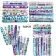 thumbnail image 4 of -pulsera de Mickey y Frozen para niños, Círculo de 1er estilos, decoración de fiesta de cumpleaños, regalo Slap, 48-72 piezas（48PCS-A, 4 of 5