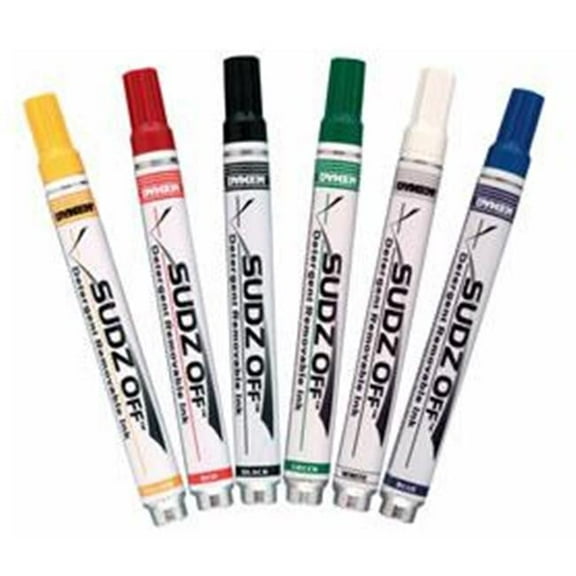 Dykem Paint Marker, Removable, Yellow 91694