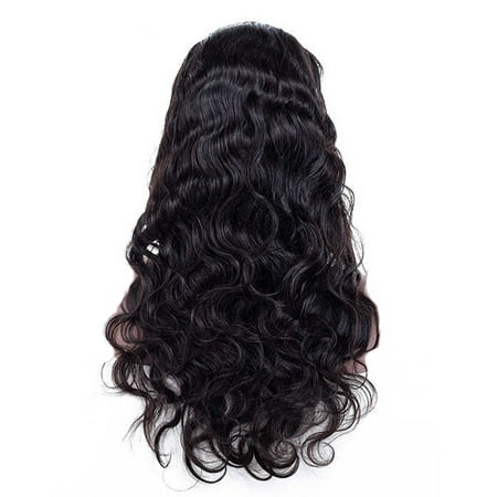 TOYFUNNY Headband Wig Curly Human Hair Wig None Lace Front Wigs for Black Women