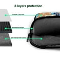 thumbnail image 5 of Kowoue Bluey Pattern Ultra-Thin Laptop Bag – Lightweight Shoulder Briefcase with Carry Handle, and Adjustable Strap, Fits 13-15.6-inch Laptops, 5 of 9