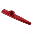 thumbnail image 3 of Metal Kazoo Mouth Harmonica Beginner Flute Musical Instrument Guitar for Partner Red, 3 of 9