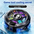 thumbnail image 3 of Magnetic Mobile Radiator Phone Cooler Temperature Adjustable Radiator with RGB Light Radiator for Phone Gaming Radiator, 3 of 9