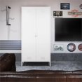 thumbnail image 2 of SystemBuild Evolution Mission District Tall 2 Door Locker Cabinet  in White, 2 of 17