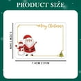 thumbnail image 3 of 120pcs Christmas Labels Gift Tags Stickers Self Adhesive Labels For Large Blank Christmas Name Tags For Gifts Santa Christmas Decorations, 3 of 8