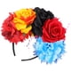 thumbnail image 3 of KAKOWELY Diadema de flores, diadema floral, guirnalda, corona de flores, tocado, accesorios para el cabello, 3 of 4