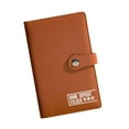 thumbnail image 5 of colaxi PU Leather Notebook Binder Refillable Loose Leaf Money Organiser for Travel Work Brown, 5 of 9