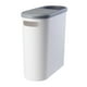 thumbnail image 4 of Bote de basura para baño delgado, contenedor de basura para cocina, contenedor de basura de espacio estrecho para el hogar, baño, inodoro, oficina y, 4 of 8