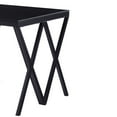 thumbnail image 3 of Contemporary Style Metal End Table with Geometric Base in Black, 3 of 5