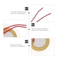 thumbnail image 2 of Mobutofu 20Set Electronic Drum Triggers Piezo Elements Copper Round Disc for Custom Mics Use, 2 of 4