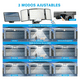 thumbnail image 3 of Lamparas Solares Luz Solar Jardin Exterior Y Interior Belug,Negro, 3 of 5