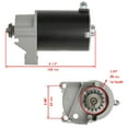 thumbnail image 2 of NEW Starter for Briggs & Stratton 14 16 18 HP 14HP 16HP 18HP Vertical Horizontal, 2 of 7