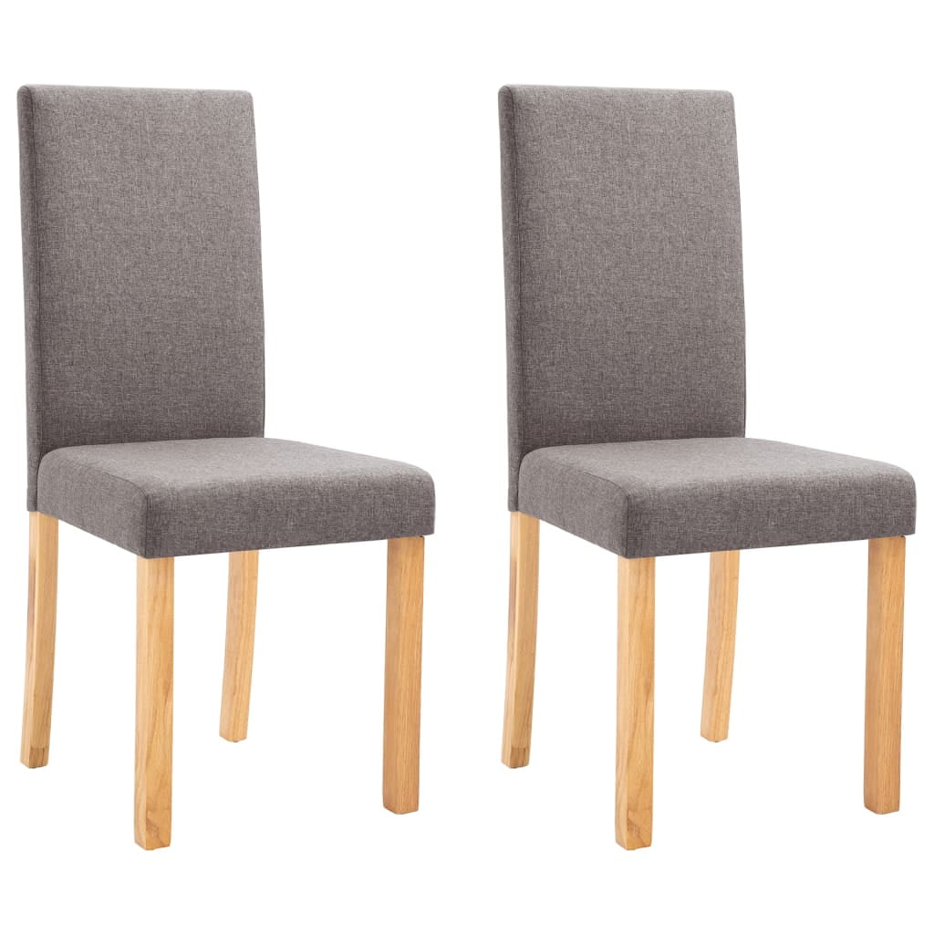 Kepooman Modern Dinner Chairs with Armrest and Wood Legs for for Kitchen Living Room, Set of 2, Brown Kepooman Modern Dinner Chairs with Armrest and Wood Legs for for Kitchen Living Room, Set of 2, Brown